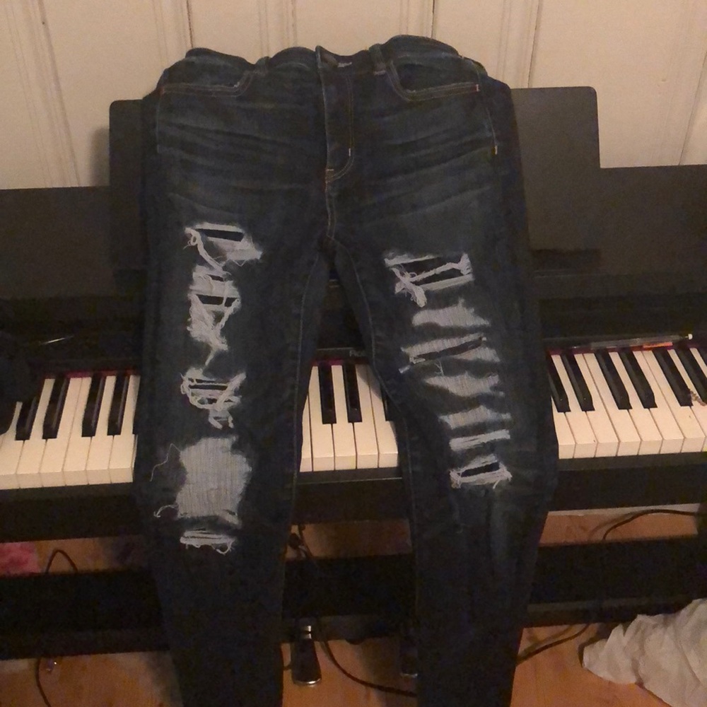 American Eagle super super stretch jeans